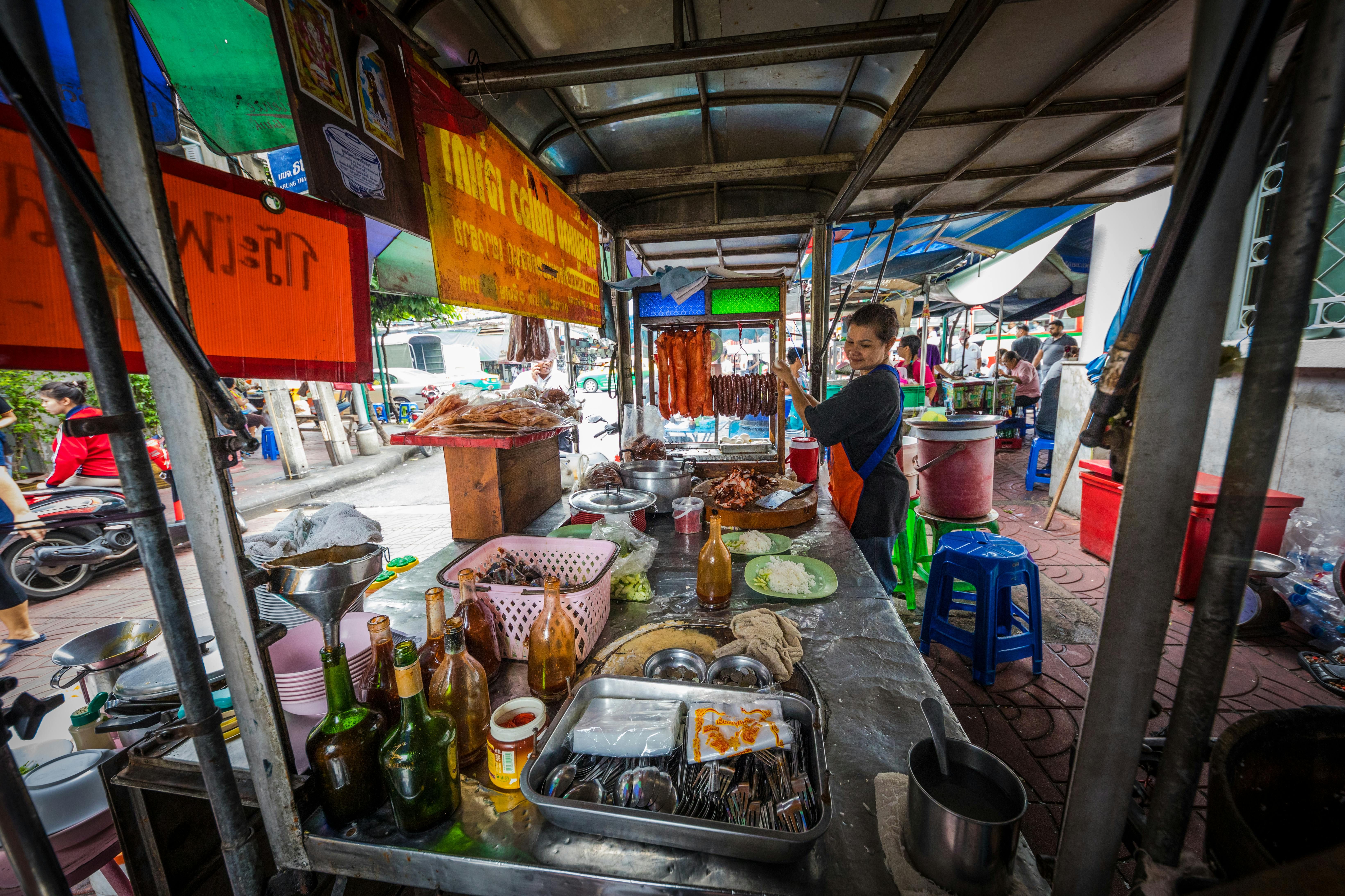 da nang street food market fresh, Vietnam