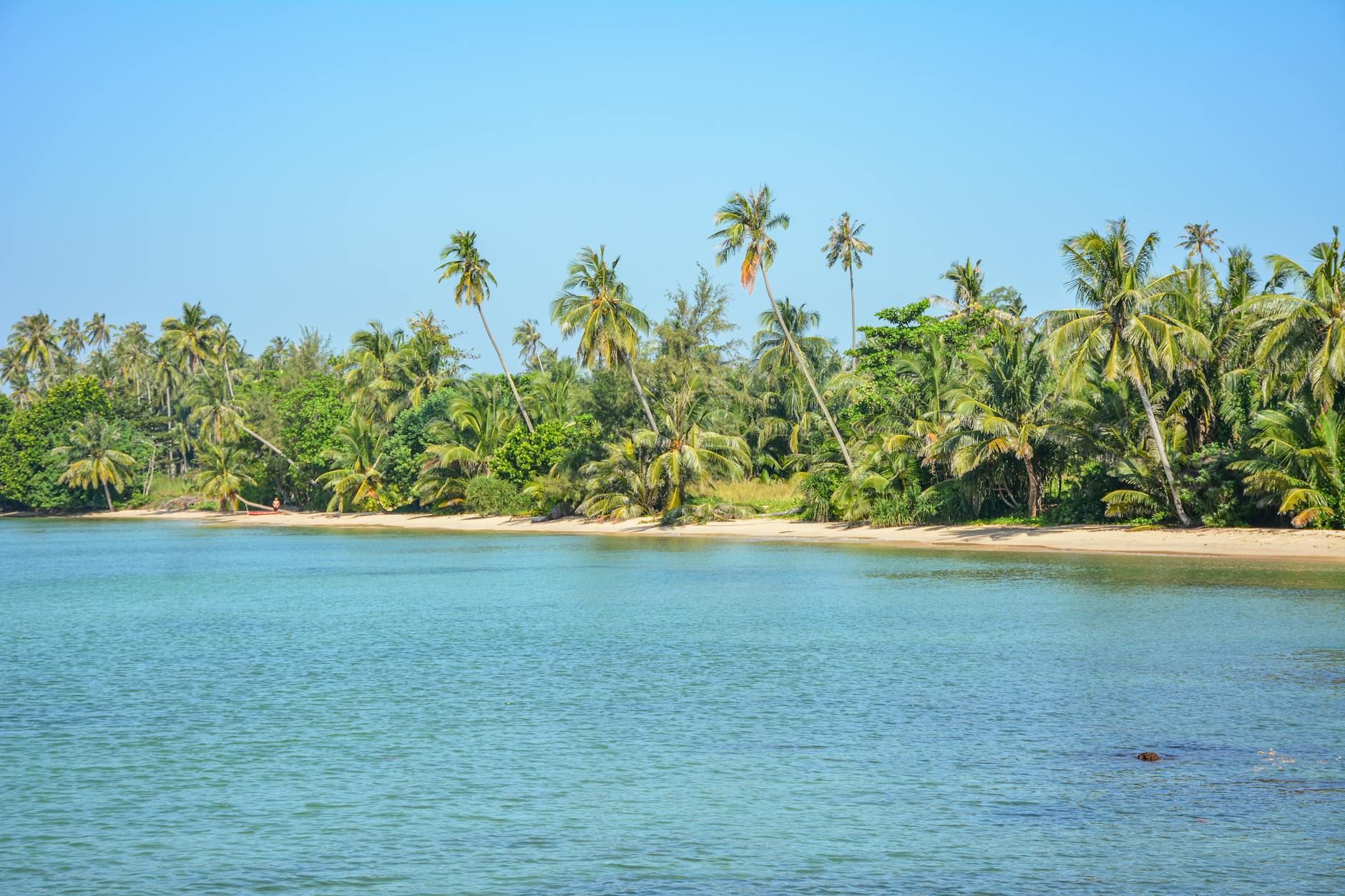 Koh Samui beach resort infinity pool sunset - thailand - inline