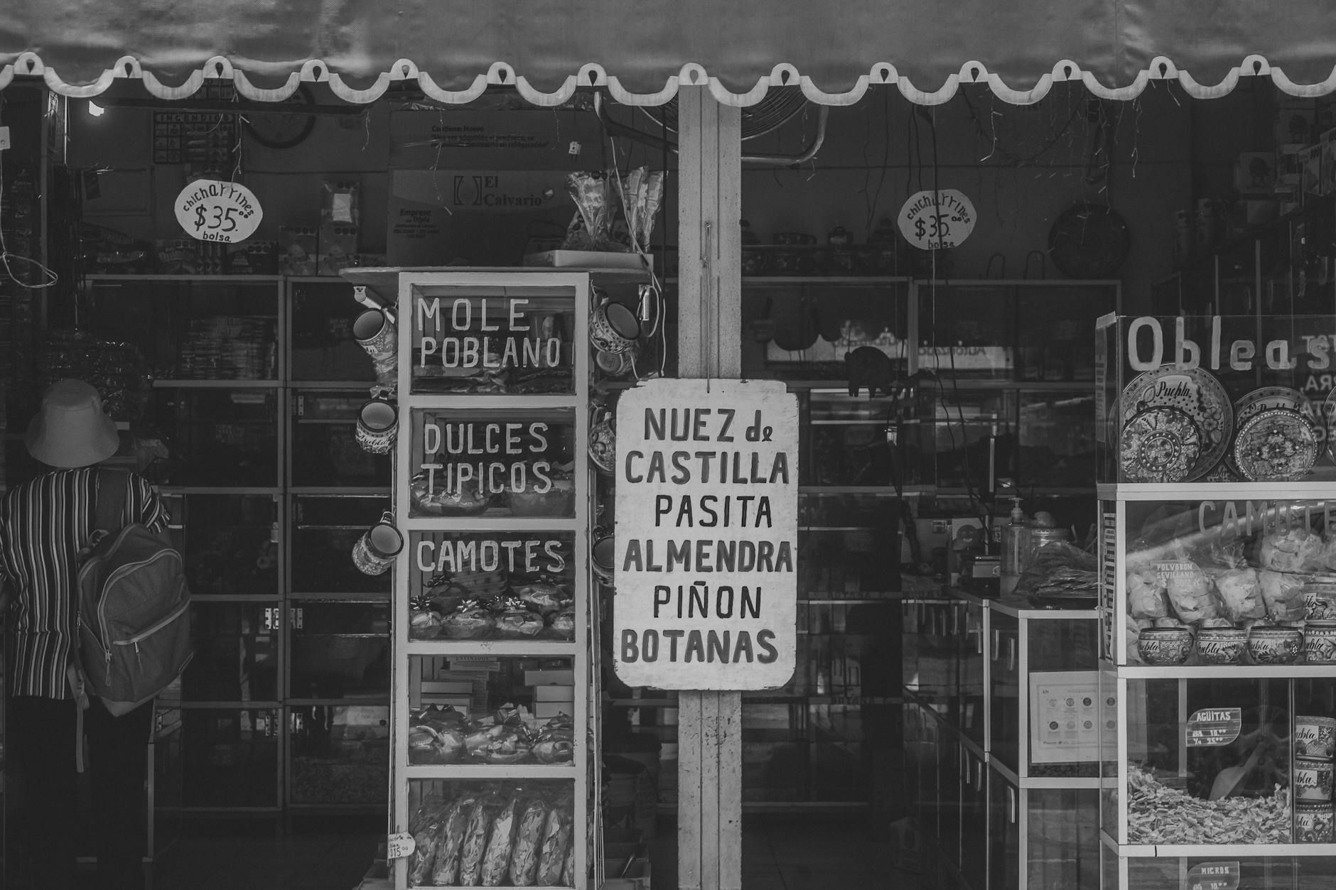 Mercado Benito Juarez - Mexico - stock