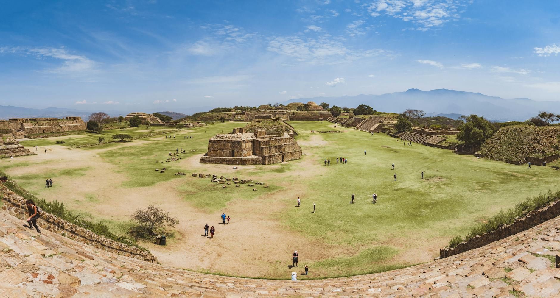 Monte Alban - Mexico - stock