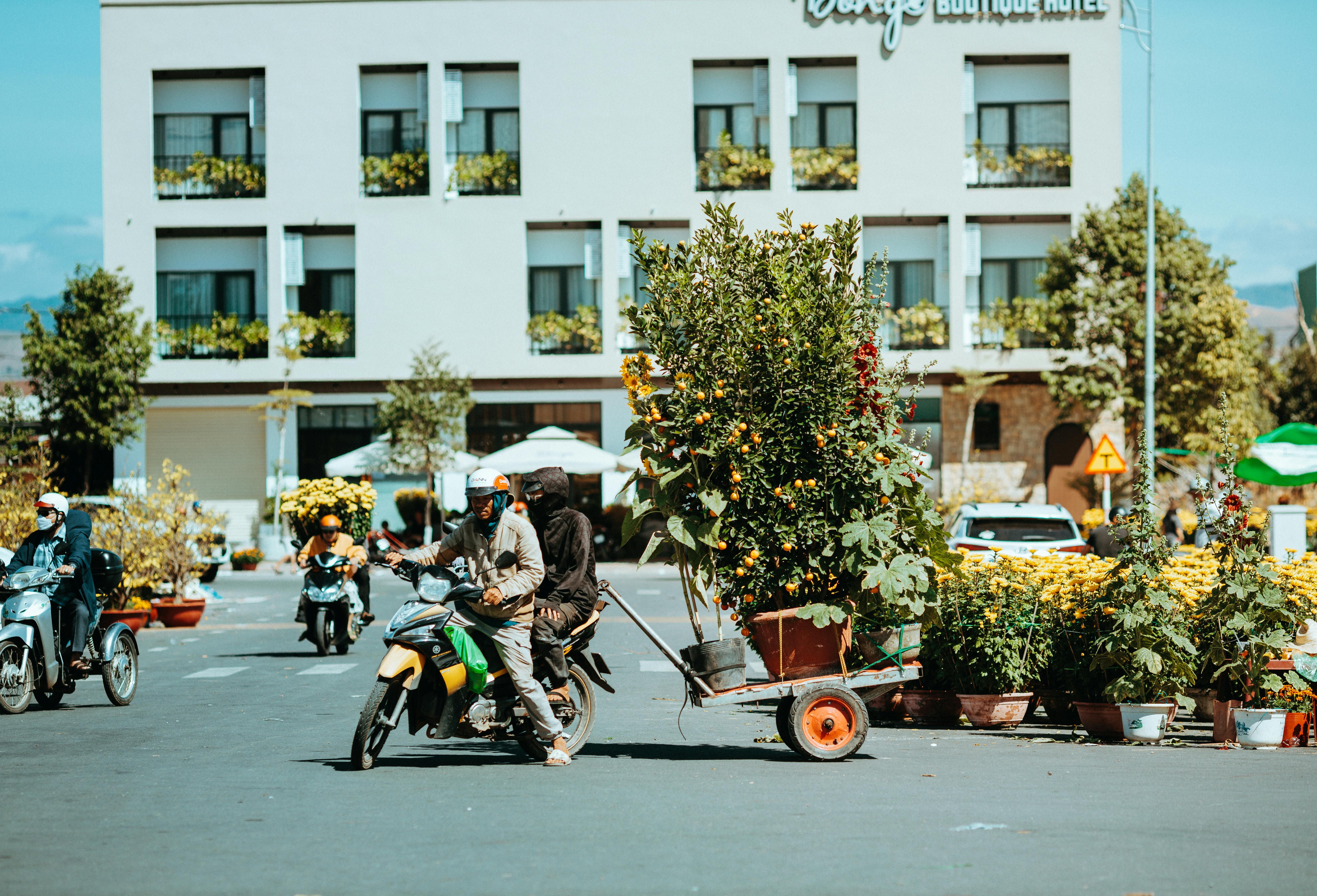 Street scene in Phu Quoc, Vietnam