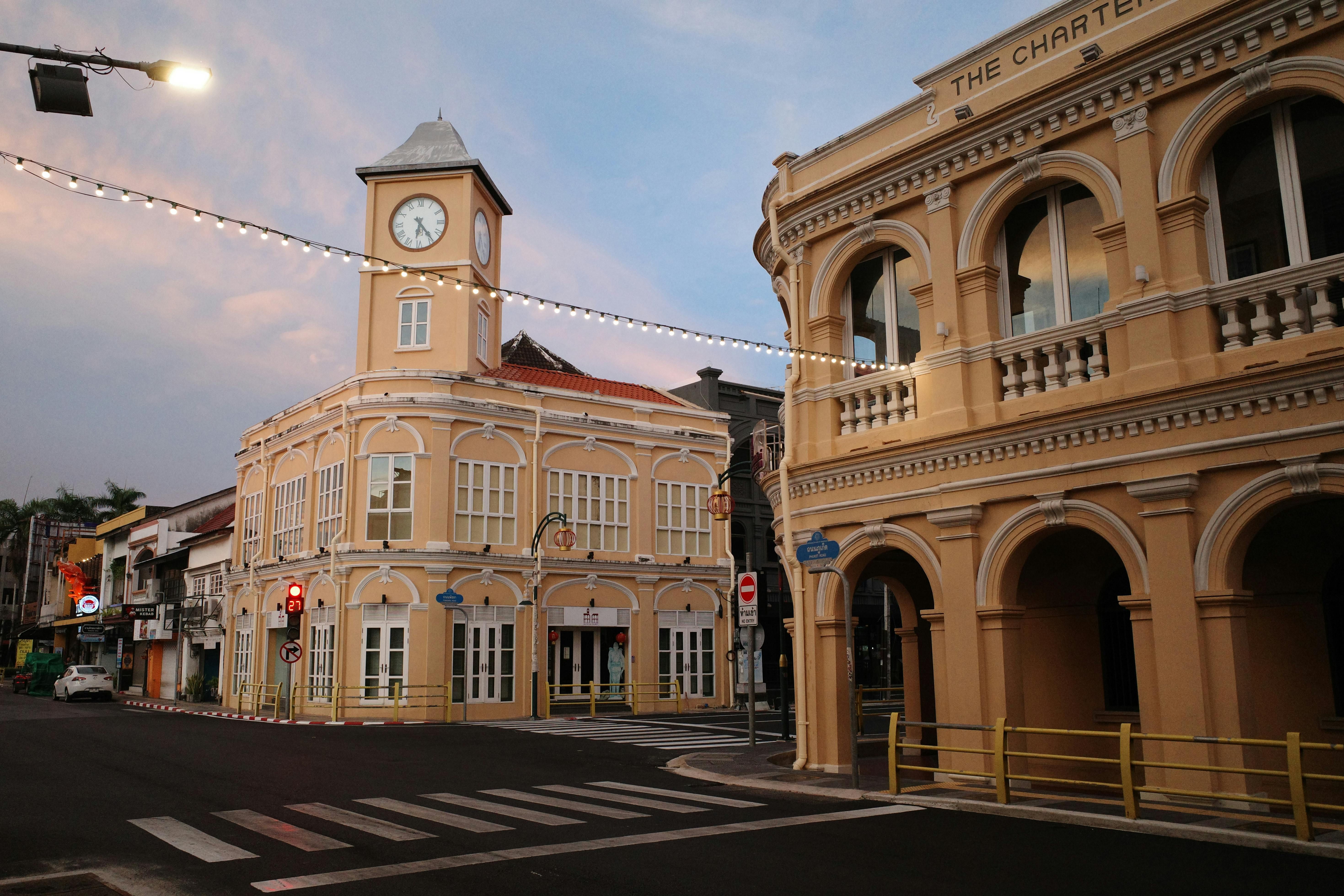 Phuket Old Town colourful Sino-Portuguese architecture